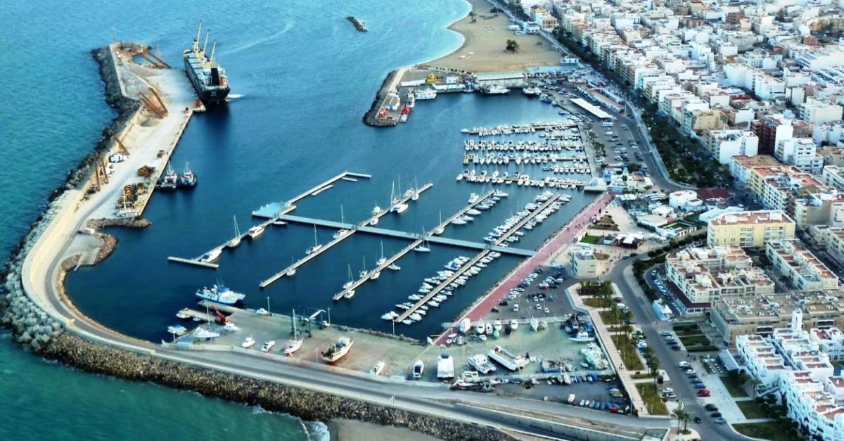 Garrucha harbour, in the area we cover 24 hours a day